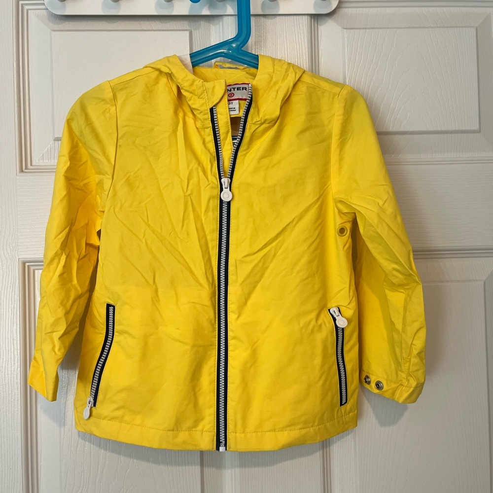 Hunter Kids Bright Yellow Raincoat